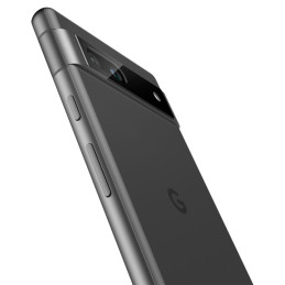 Spigen Glas.tR EZ Fit Optik Camera Protector for Google Pixel 7A - Juoda 2 vnt.