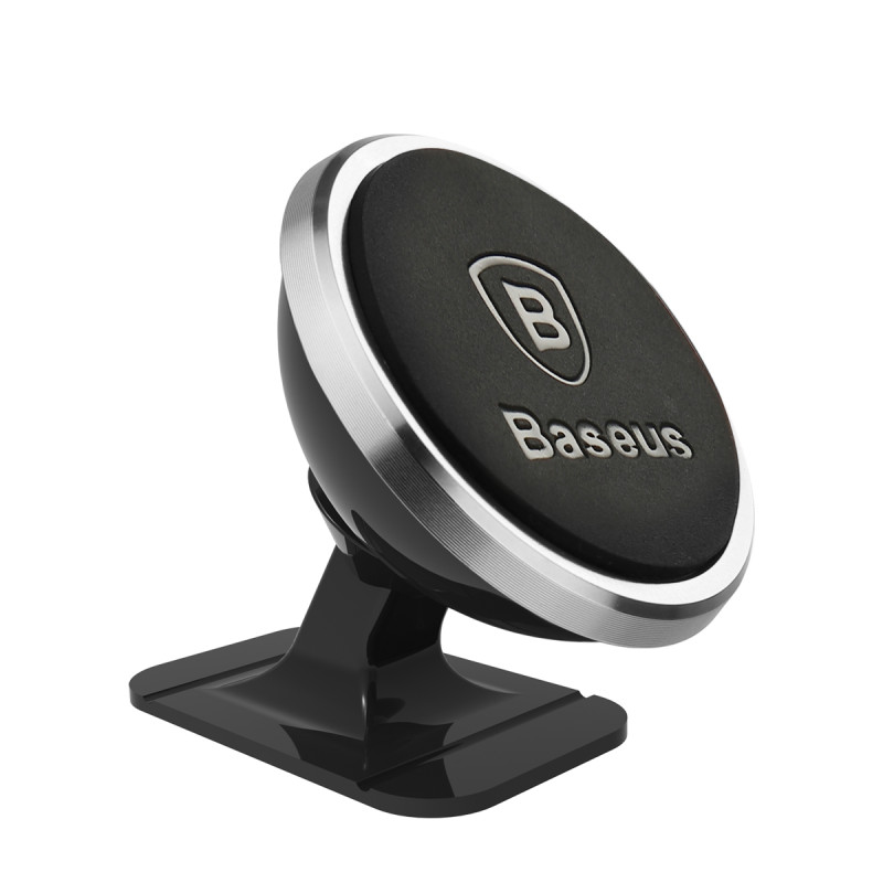 Baseus 360º magnetinis automobilio kabinos laikiklis (Overseas Edition) – sidabrinis