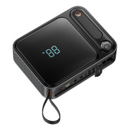 Starteris Baseus Super Energy Ultra 3000A su 26800 mAh maitinimo bloku - juodas