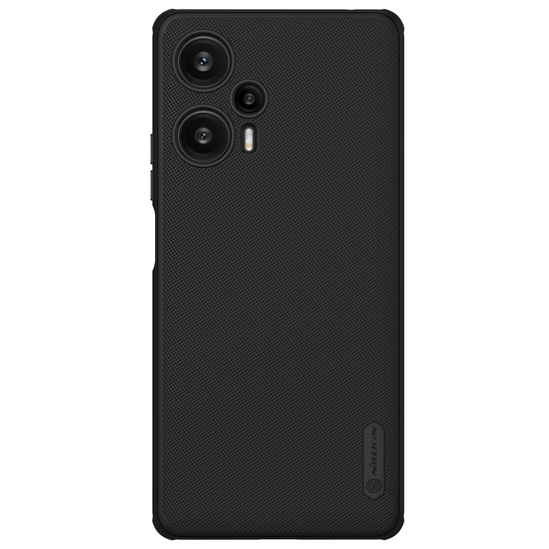„Xiaomi Redmi Note 12 Turbo“ / „Xiaomi Poco F5 Armored Case Nillkin Super Frosted Shield Pro Armored Cover“ – juodas