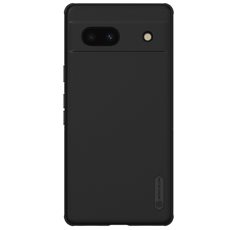 „Google Pixel 7a“ šarvuotas dėklas Nillkin Super Frosted Shield Pro šarvuotas dangtelis – juodas