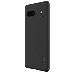 „Google Pixel 7a“ šarvuotas dėklas Nillkin Super Frosted Shield Pro šarvuotas dangtelis – juodas