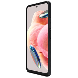 „Xiaomi Redmi Note 12 Armored Case“ su Nillkin CamShield dėklu – juodas