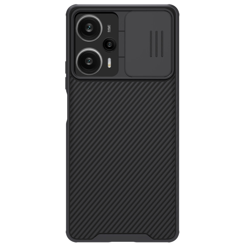 „Xiaomi Redmi Note 12 Turbo“ / „Xiaomi Poco F5“ šarvuotas dėklas su Nillkin CamShield Pro dėklu – juodas