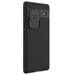 Google Pixel 7a šarvuotas dėklas su Nillkin CamShield Pro Case – juodas