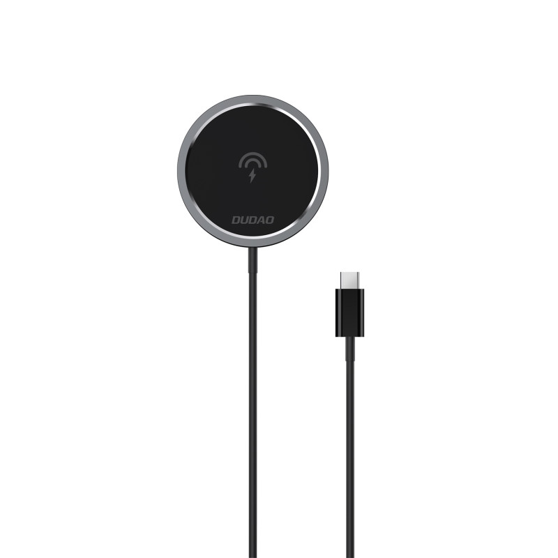 Dudao 15W MagSafe indukcinis įkroviklis - juodas