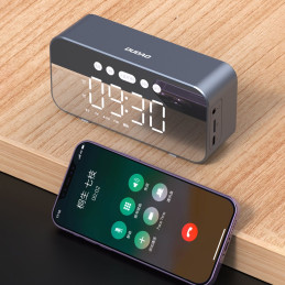 Dudao Y17 Bluetooth laikrodis/ garsiakalbis - sidabrinis