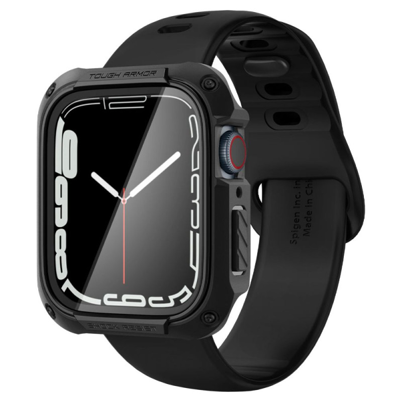 Spigen Tough Armor dėklas Apple Watch 7 / 8 / 9 (45 mm) - juodas