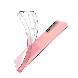 Ultra Clear 0,5 mm gelio dėklas, skirtas Samsung Galaxy A72 4G skaidrus