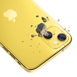 3mk Lens Protection Pro kameros dangtelis iPhone 14 - geltonas