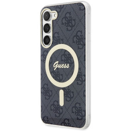 Guess 4G MagSafe dėklas Samsung Galaxy S23 - juodas