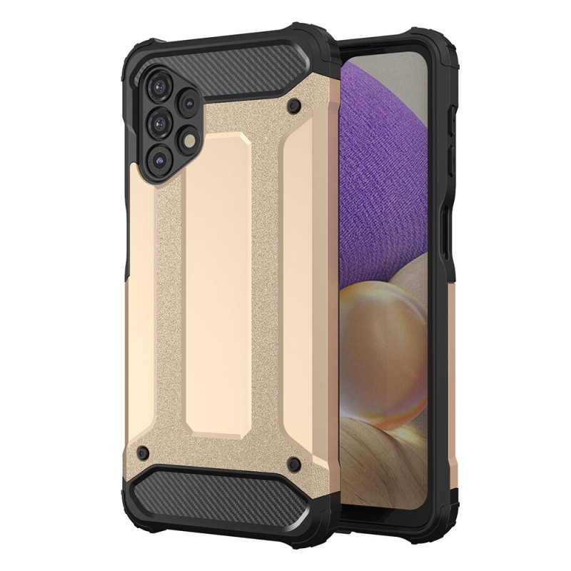Hybrid Armor šarvuotas hibridinis dėklo dangtelis, skirtas Samsung Galaxy A32 5G gold