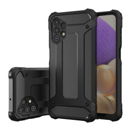 Hybrid Armor šarvuotas hibridinis dėklo dangtelis, skirtas Samsung Galaxy A32 5G gold