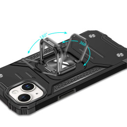 Wozinsky Ring Armor dėklas iPhone 15 - raudonas