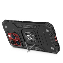 Wozinsky Ring Armor Armored Dėklas, skirtas iPhone 15 Pro Max – rožinis auksas