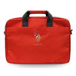 JAV Polo Assn krepšys 16" nešiojamam kompiuteriui - raudona