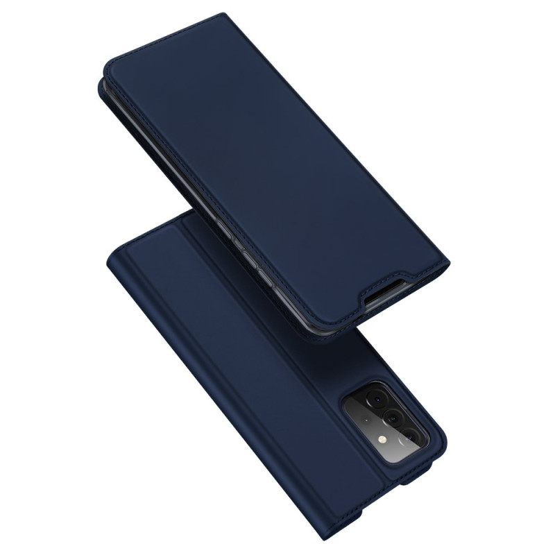 DUX DUCIS Skin Pro dėklo dėklo dangtelis su atvartu Samsung Galaxy A72 4G mėlyna