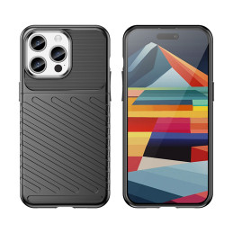Šarvuotas iPhone 15 Pro Max Thunder dėklas – mėlynas