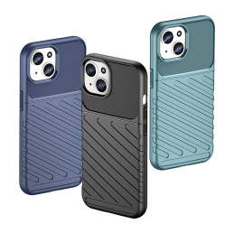 Armored Thunder Case iPhone 15 - juodas