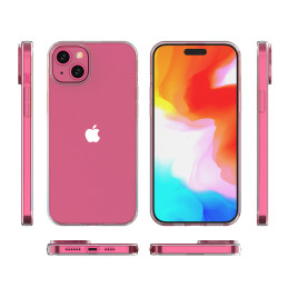 iPhone 15 Plus dėklas iš Ultra Clear serijos, skaidrus