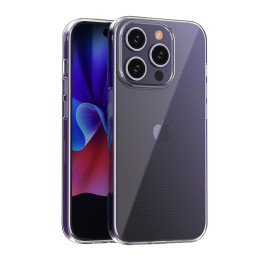 iPhone 15 Pro dėklas iš Ultra Clear serijos, skaidrus