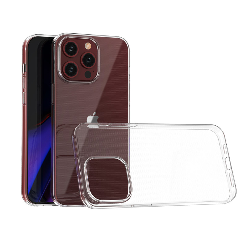 iPhone 15 Pro Max dėklas iš Ultra Clear serijos, skaidrus