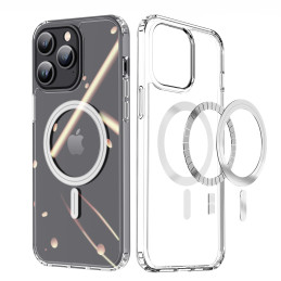 Dėklas skirtas iPhone 15 Pro su MagSafe Dux Ducis Clin - skaidrus