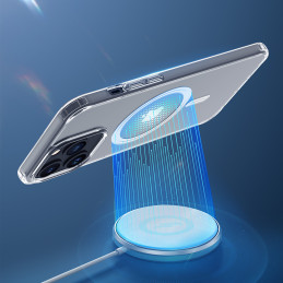 Dėklas skirtas iPhone 15 Pro su MagSafe Dux Ducis Clin - skaidrus