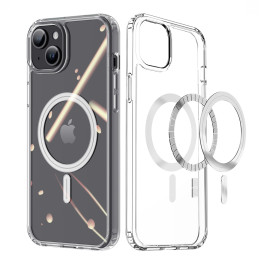 Dėklas iPhone 15 Plus su MagSafe Dux Ducis Clin - skaidrus