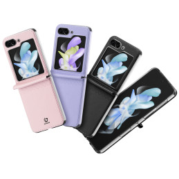 Dux Ducis Bril odinis dėklas Samsung Galaxy Z Flip 5 5G - juodas