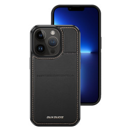 Dux Ducis Rafi Mag piniginės dėklas su 3 viename stovu iPhone 13 Pro Max su MagSafe ir RFID blokavimu – juodas