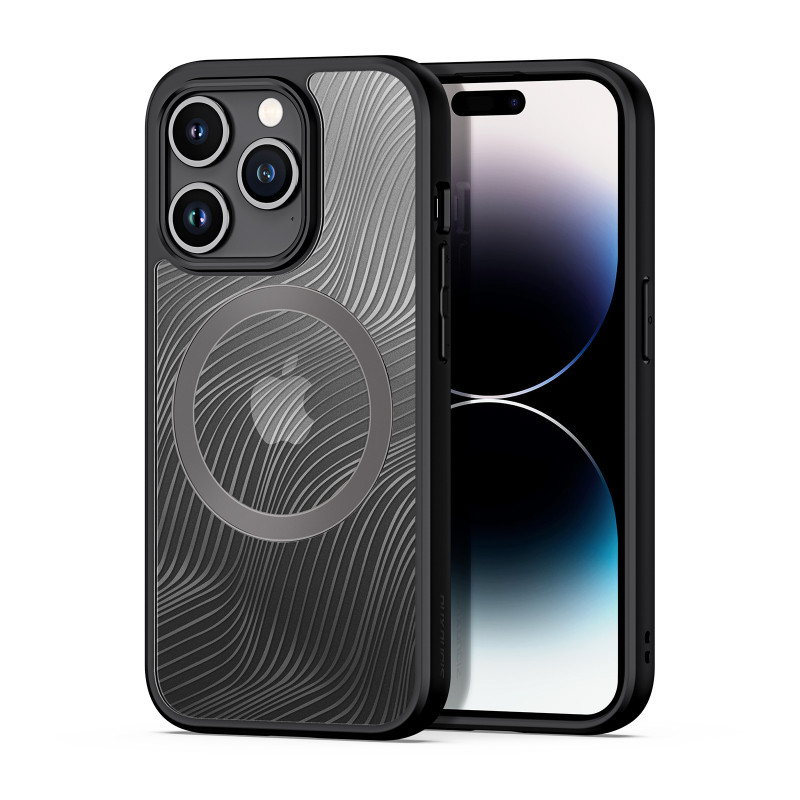 Dux Ducis Aimo Mag dėklas su MagSafe iPhone 15 Pro - juodas