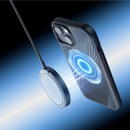 Dux Ducis Aimo Mag dėklas su MagSafe iPhone 15 Plus - juodas