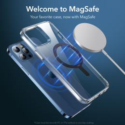 MagSafe ESR Halolock žiedas universalus - juodas 2 vnt.
