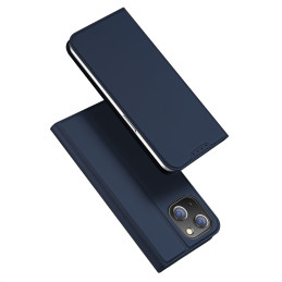 Dux Ducis Skin Pro atverčiamas dėklas ir piniginė iPhone 15 - mėlyna