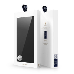 Dux Ducis Skin Pro dėklas, skirtas Realme 11 dangteliu su atvartu kortelių piniginės stovu juodas