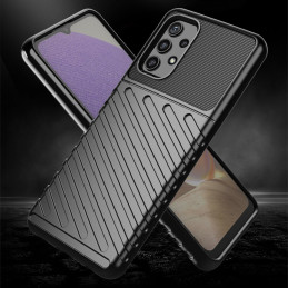 Thunder Case lankstus šarvuotas dėklas Samsung Galaxy A72 4G juodas