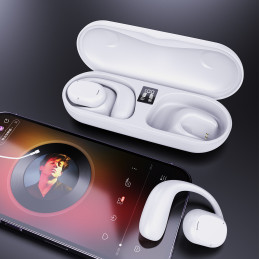 Dudao U17H belaidės Bluetooth ausinės – baltos