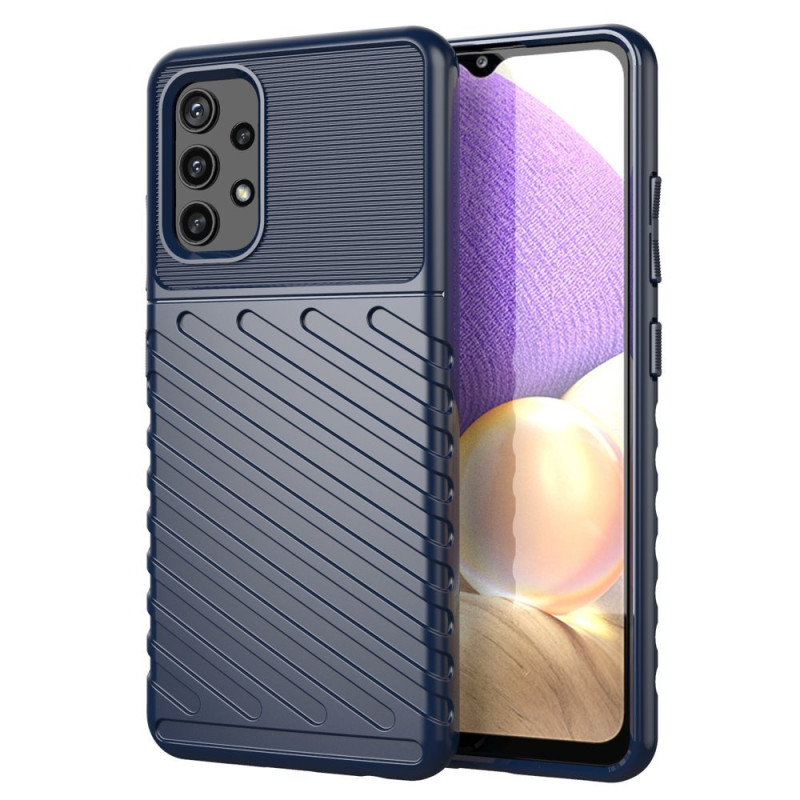 Thunder Case lankstus šarvuotas dėklas, skirtas Samsung Galaxy A72 4G mėlynas
