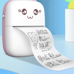 HURC9 mini cat termo spausdintuvas - rožinis