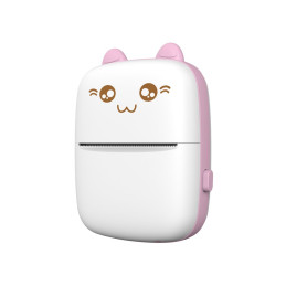 HURC9 mini cat termo spausdintuvas - rožinis