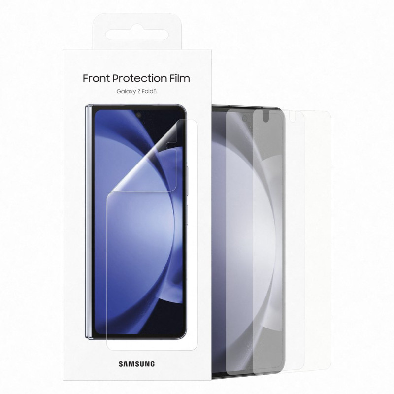 Apsauginė folija priekiniam Samsung Galaxy Z Fold 5 ekranui – skaidri