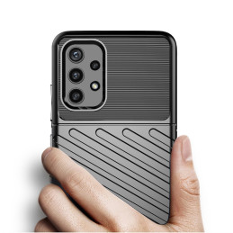 Thunder Case lankstus šarvuotas dėklas, skirtas Samsung Galaxy A72 4G mėlynas