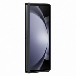 Ekologinės odos dėklas Samsung Galaxy Z Fold 5 - juodas
