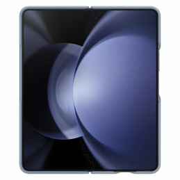 Ekologinės odos dėklas Samsung Galaxy Z Fold 5 - mėlynas
