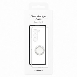 Gadget Case silikoninis dėklas, skirtas Samsung Galaxy Z Fold 5 - skaidrus