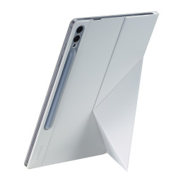 Dėklas su atvartu ir stovu Samsung Galaxy Tab S9+ Smart Book Cover - baltas