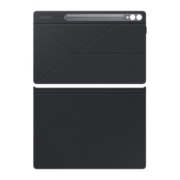 Dėklas su atvartu ir stovu Samsung Galaxy Tab S9+ Smart Book Cover - baltas
