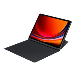 Dėklas su atvartu ir stovu Samsung Galaxy Tab S9 Smart Book Cover - juodas