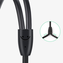 Ugreen kabelio garso garso kabelis C tipo USB (vyriškas) – 2RCA (vyriškas) 1,5 m pilkas (20193 CM451)